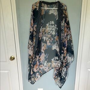 Floral Sheer Kimono